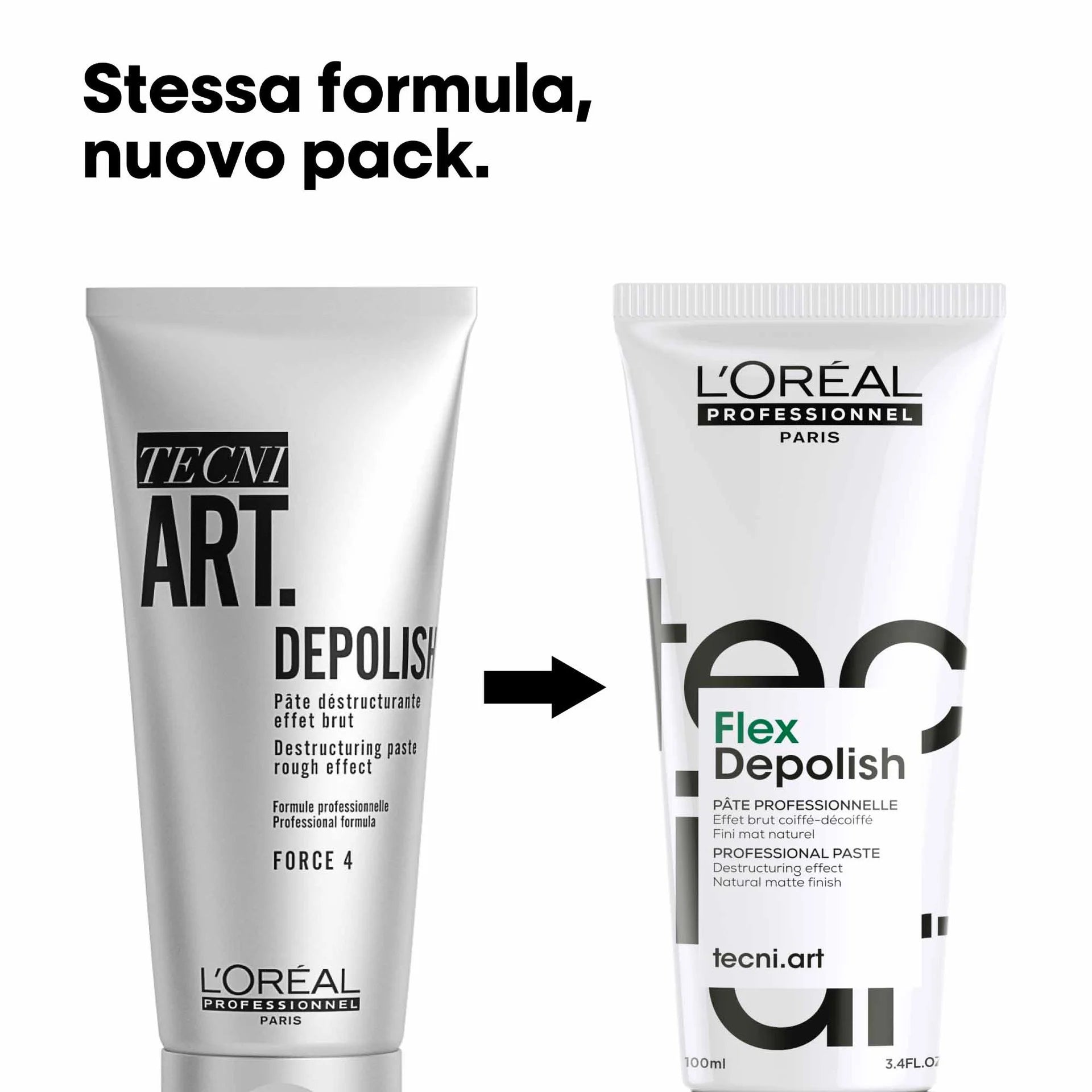 L'oréal Tecni.Art Flex Depolish Pasta Modellante - 100ml