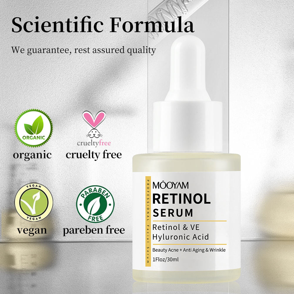Siero al retinolo MOOYAM con vitamina E e acido ialuronico