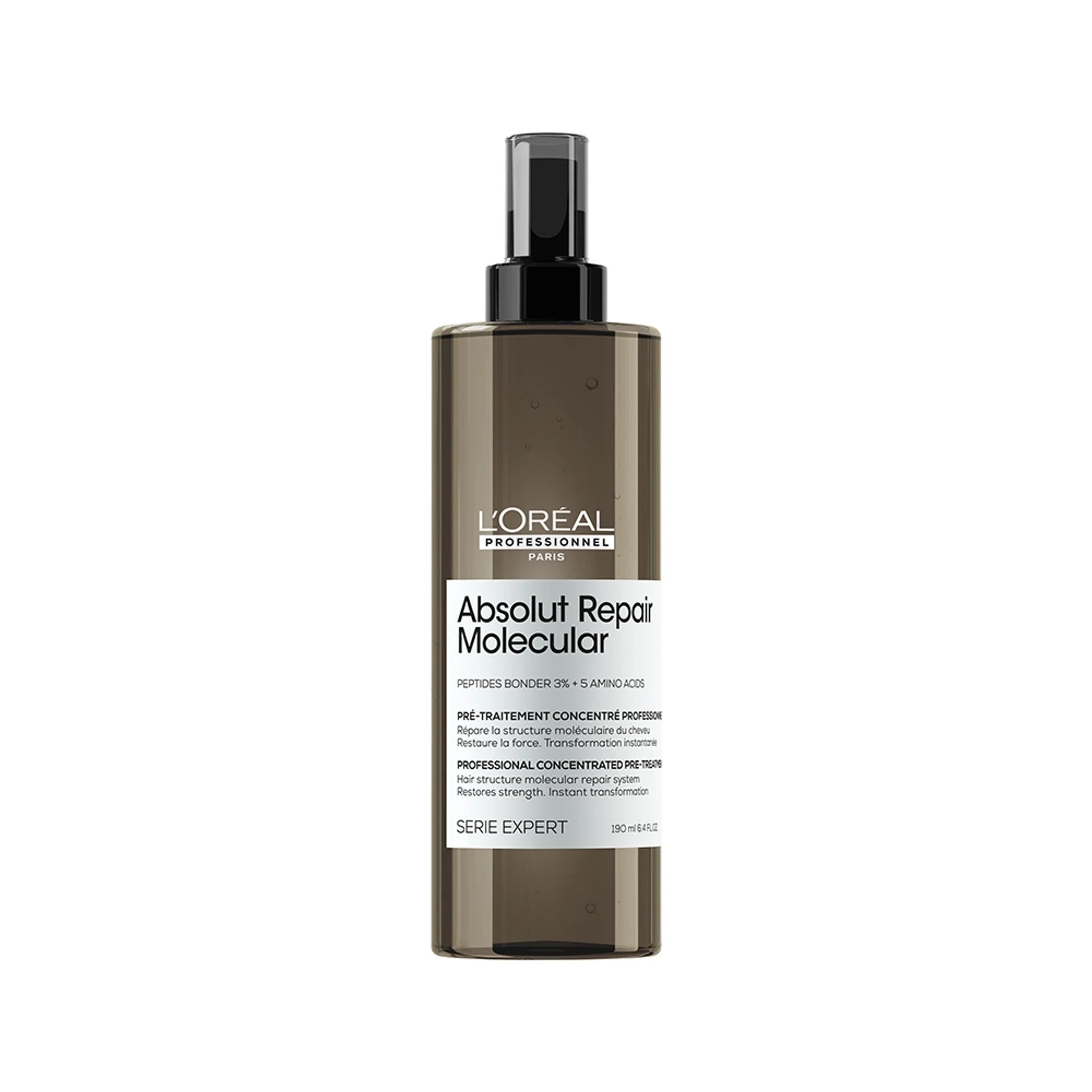 L'Oréal Professionnel Absolut Repair Molecular Pre-Treatment Spray 190 ml - Pre-trattamento riparatore per Capelli Danneggiati